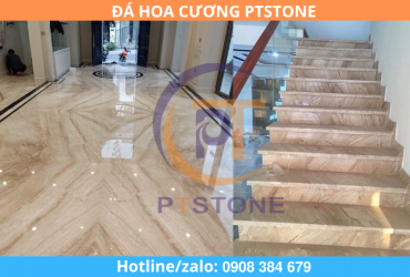 Cung cấp đá Cẩm Thạch Vân Gỗ Chéo tại TP.HCM - Đá Hoa Cương PTStone 